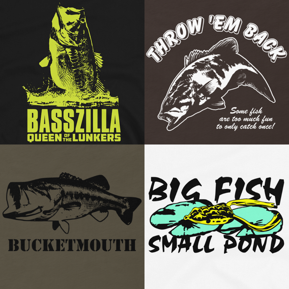 Buy Bass Fishing Shirts