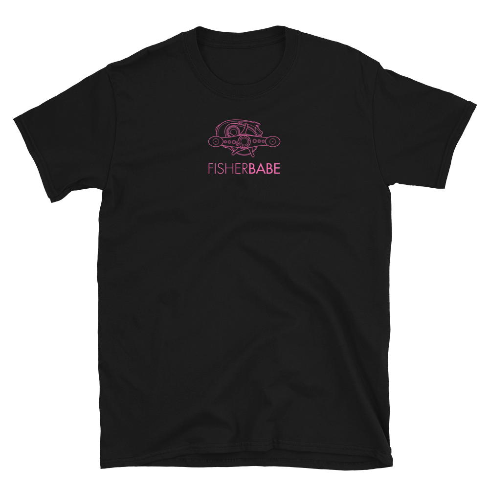 Fisherwoman Shirt, Ladies Fishing Shirt, Women's Fishing T-shirt