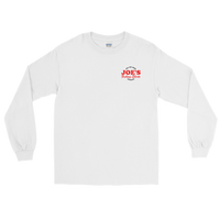 Long sleeve fishing shirt with JOE'S Fishing Shirts logo design.